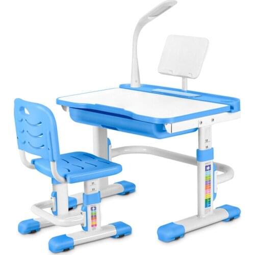 Kids Chair Metal Desk Chair for Pupil Ajustable Height Student Table with Function Division Lumbar Support Chairs Kids Furniture