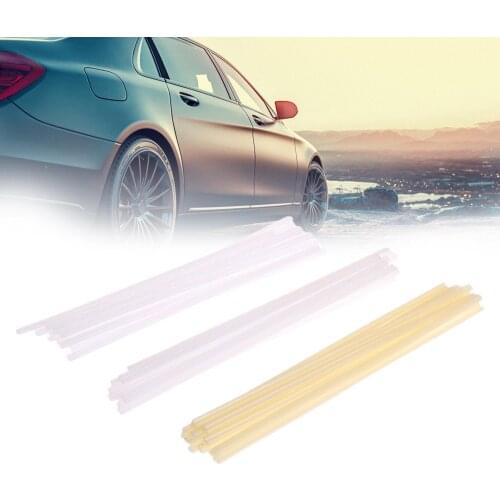50Pcs 20/25cm Flat Low Temperature Resistance Plastic Welding Rods PVC ABS PP PE Electrodes for Car Bumper Repair Welder Sticks