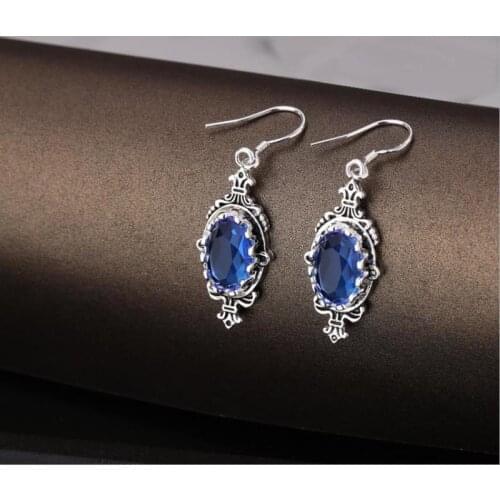 Everoyal Female 925 Sterling Silver Earrings Jewelry For Lady Gift Fashion Silver 925 Sterling Accessories Earrings Women Bijou