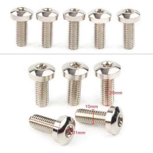 Motorcycle Rear Brake Disc Hardware Kit Bolts Screw For Harley Sportster XL1200 XL883 Touring Dyna Softail 1992-2018