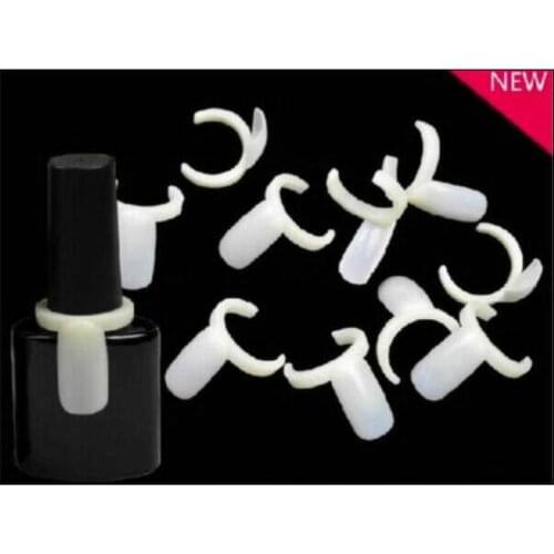 Wholesale nail polish effect display board for false nail tips color palette ring style as nail swatches beauty nail product