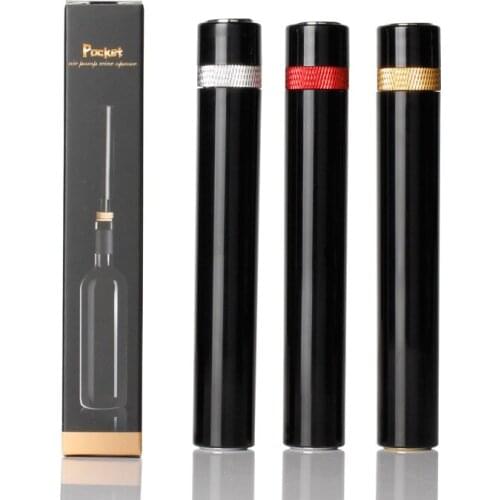 Air Pressure Corkscrew Safe Portable Stainless Steel Pin Cork Remover Air Pump Wine Bottle Opener Kitchen Bar Tools Accessories