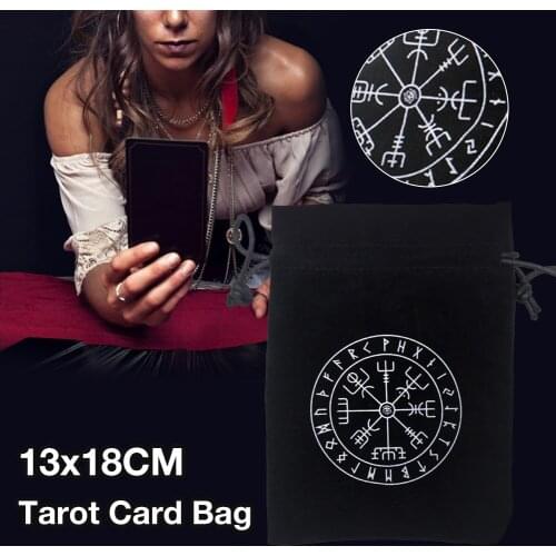 Tarot Cards Storage Bag High-grade Flannel Board Games Cards Storage Pouch For Magicians Household Entertainment Expert