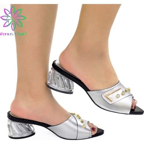New Women Shoes Slip on Shoes for Women Italian Women Shoes Elegant African Women Shoes Nigerian Party Pumps Wedding Shoes Bride