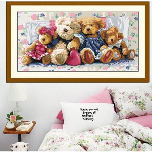 Embroidery,Diamond mosaic,5D Diamond painting,Cross Stitch,3D Diamont,Diamond Embroidery,new Year Rhinestone bear Christmas gift