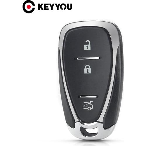 KEYYOU 2/3/4/5 Buttons Replacement Remote Key Shell Case For Chevrolet Camaro Equinox Cruze Malibu Spark Sonic HU100 2016-2018