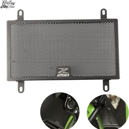 Motorcycle Radiator Guard Grille Guard Cover Protector For Kawasaki Z250 Z300 Z 250 Z 300 2013-2019