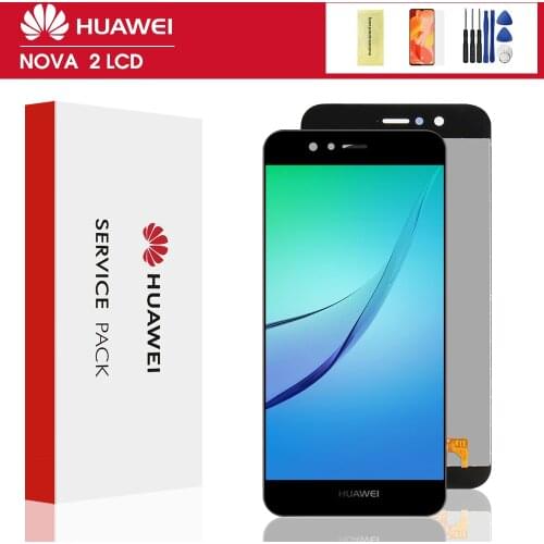 For Huawei 5.0 inch LCD display For Huawei Nova 2 Touch Screen PIC-AL00 PIC-L09 PIC-L29 PIC-TL00 Digitizer Assembly With Frame