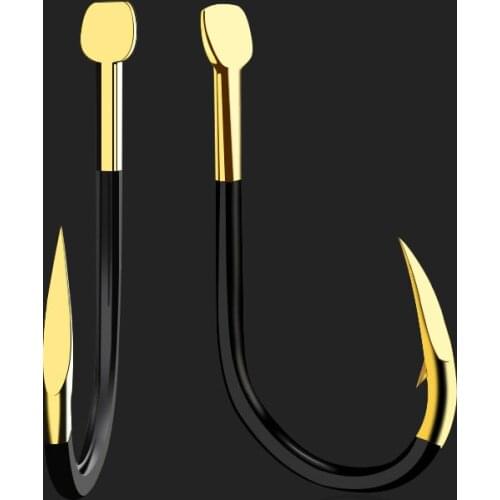 50pcs/lot Tungsten Steel Fishing Hooks Single Circle Barbed Fishhook Carp Fishing Hooks Accessories Tackle