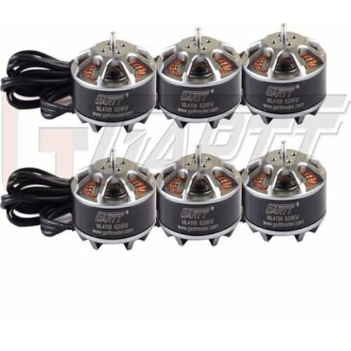 6pcs GARTT ML 4108 620KV Brushless Motor For Multi-rotor Quadcopter Hexacopter RC Drone