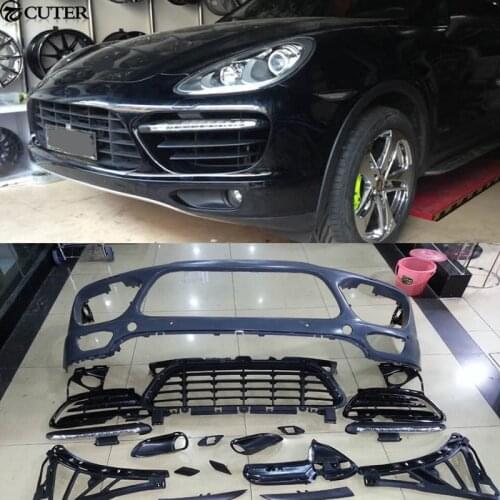 958 GTS Turbo style PP front bumper Car body kit for Porsche Cayenne 958 GTS turbo 11-14