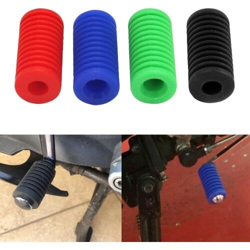Shift Lever Pedal Rubber Mat Left For HONDA YAMAHA KAWASAKI SUZUKI Motorcycle Accessories Foot-Operated Shifter Pedal Cover