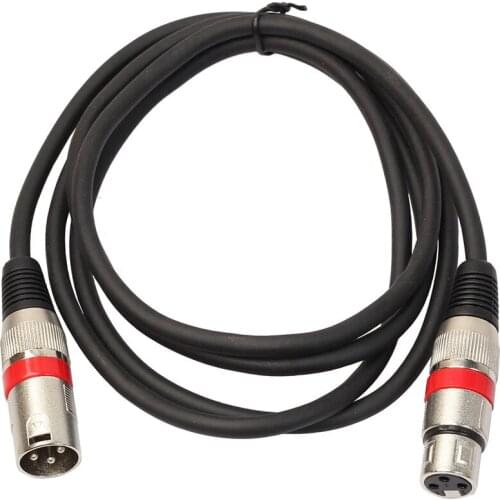 Male to Female XLR Audio Cable Balanced Cables 3 Pin AUX Cords Wire For Microphone Mixer Amplifier 10m