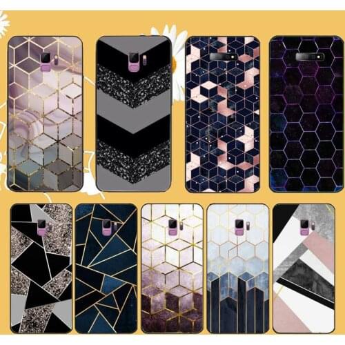 Marbled pattern Mobile accessories Phone Case For Samsung galaxy S 9 10 20 A 10 21 30 31 40 50 51 71 s note 20 j 4 2018 plus