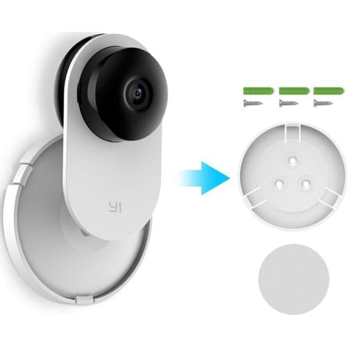 Wall Mount For YI 1080P Home Camera 360 Degree Rotating Bracket Holder For Indoor Yi/Mi Home Security Camera