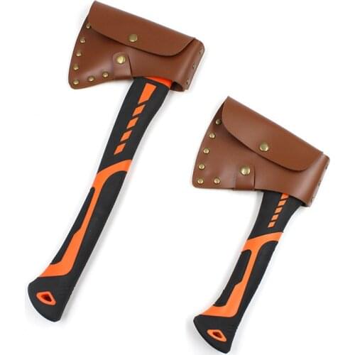 Hunting Leather Axe Protective Cover Holster Axe Scabbard Outdoor The Work Axe Cover Camping Hunt Accessories Wholesale