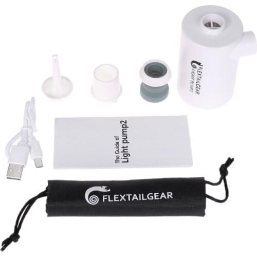 Practical Mini Air Pump Efficient USB Rechargeable Portable Qualitied Light Pump Drop Ship