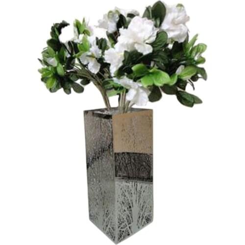 Garden Steel Metal Rectangular Modular Outdoor Stainless Steel Planter Box Planter Large Flower Pots