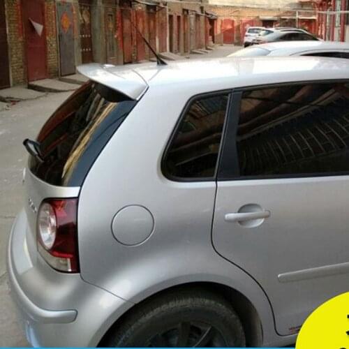For Volkswagen old Polo 2006-2009 Spoiler ABS Material Car Rear Wing Spoiler