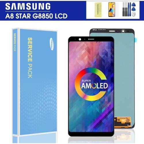 6.3'' Super Original LCD For Samsung Galaxy A8 Star G8850 lcd display Screen Touch Digitizer Assembly for samsung a8 star lcd