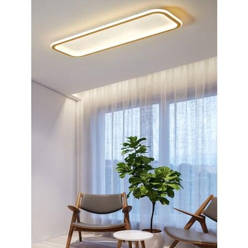 Led Ceiling Light Ultra-Thin Corridor Aisle Explosion Style Simple Modern Bedroom Rectangular Strip Nordic Living Room Balcony