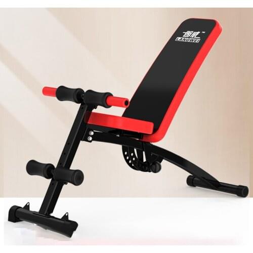 Multi-function Supine Board Sit Up Abdominal Benches Board Abdominal Exerciser Equipments Dumbbell Fitness Machines