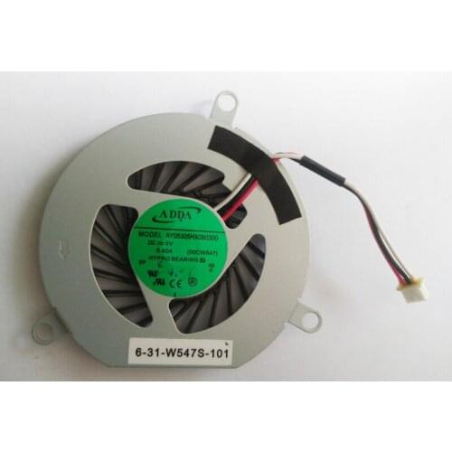 NEW ADDA AY05305HX080300 CPU cooling fan 6-31-W547S-100 6-31-W547S-101 For CLEVO W547S