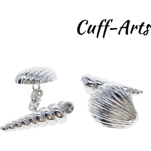 Cufflinks for Men Beach Shells Cufflinks Mens Cuff Jewelry Mens Gifts Vintage Cufflinks Gemelos by Cuffarts C10345