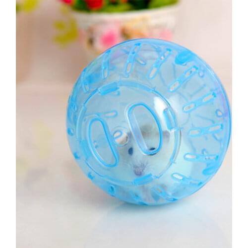 1PC Toy hamster wheel Plastic Pet Rodent Mice Jogging Ball Toy Hamster Gerbil Rat Exercise Balls Play