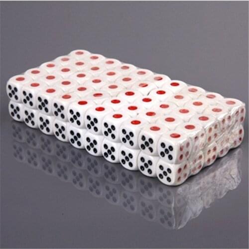 100pcs/lots standard Digital Dices Game Toy Club Bar Drinking Gambling Recreating Amusing Tools dice 10mm