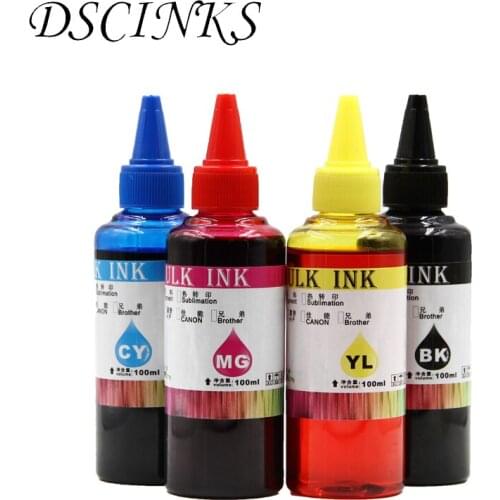 4pcs 100ml 670 Universal Compatible Refill Dye Ink For HP Deskjet 5525 4615 4625 printer