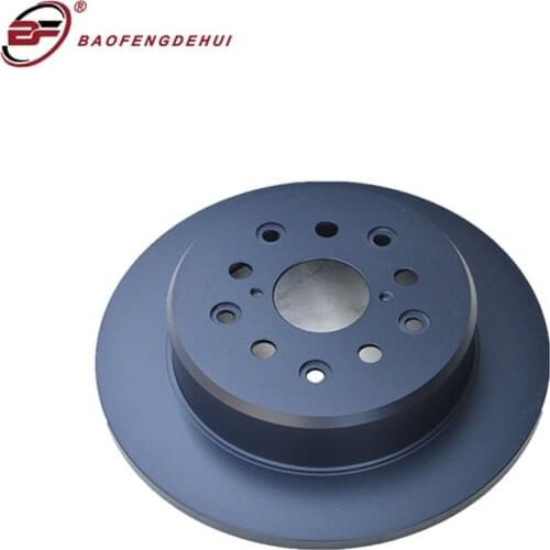 Car Brake Rear Discs 8K0615601B for Audi A4 A4AR A4Q A5CA A5CO A6 A6Q A7 AQ5 2008-2018 Auto Brake