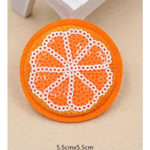 DoreenBeads Various Fruits Sequined Patch Shirt Press Sticker Sew On Transfers Patches for Girls Dress Hoodie Coat Pants Shoes