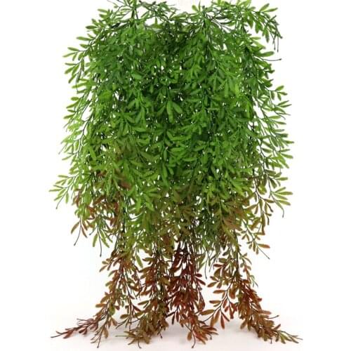 Artificial Flowers Plants DIY Home Decoration Artificial Willow Rattan Fake Foliage Flowers Ivy Vines Artificial Plants