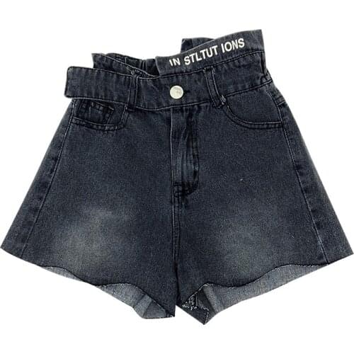 Summer Children Girls High Waist Jeans Shorts size 8 10 12 14 years old