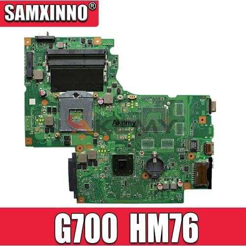 G700 for Lenovo G700 laptop motherboard BAMBI mainboard without GPU 11SN0B5M11 11S90003042 original mainboard