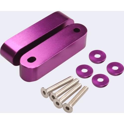 Factory direct sales car modified aluminum alloy hood booster pad engine booster pad with gasket suitable for Civic WH-1013