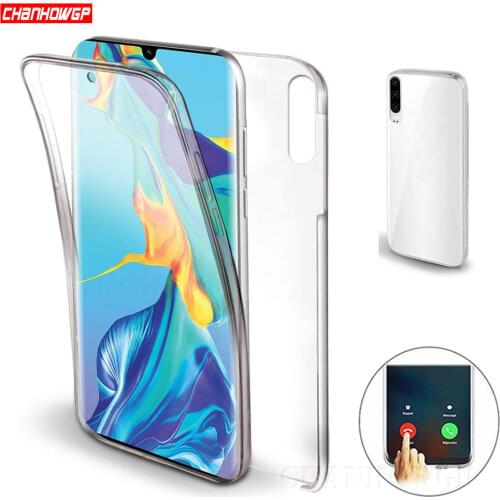 360 Full Body Silicone Case For Huawei P30 Pro Y6 Y7 Pro P Smart Plus 2019 Double TPU Cover For Honor 8A honor 10i Mate 20 Lite