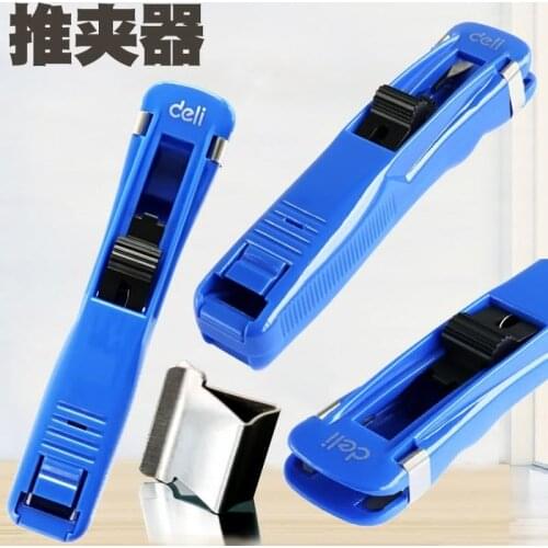 Blue Plastic Handheld Medium Size Fast Clam Clip Dispenser