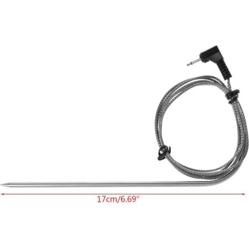 Waterproof Thermometer Hybrid Probe Replacement for Digital Cooking Food Meat Thermometer E56E