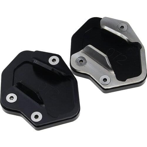 Motorcycle Kickstand Sidestand Support Plate Extension Enlarger Pad fit for Tiger Xc 800 800Xc 800Xrx Models 13-19