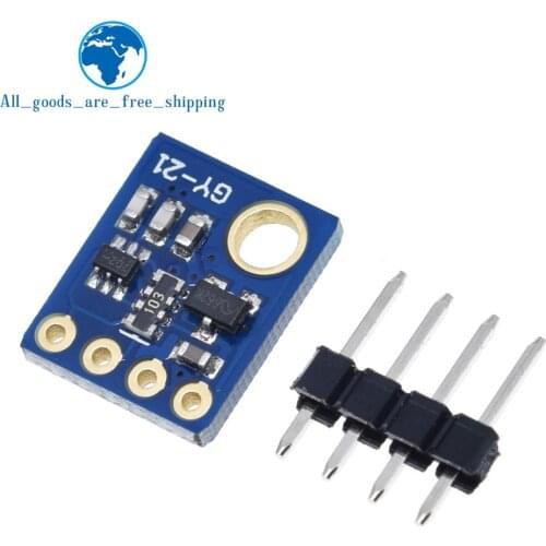 TZT Si7021 GY-21 Module Industrial High Precision Humidity Sensor I2C IIC Interface Module For Arduino Low Power CMOS IC Module