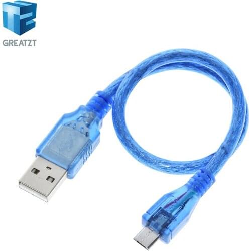 30cm 1.64FT USB Cable for Leonardo/Pro micro/DUE High Quality A type Micro USB 0.3m for Arduino