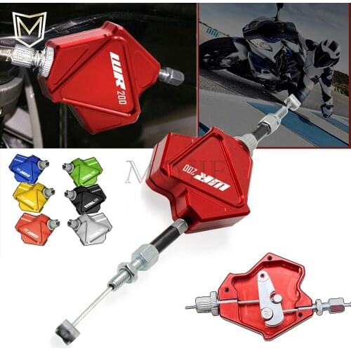 Motorcycle CNC Aluminum Stunt Clutch Lever Easy Pull Cable System For YAMAHA WR200 WR 200 1992-1995 1993 1994