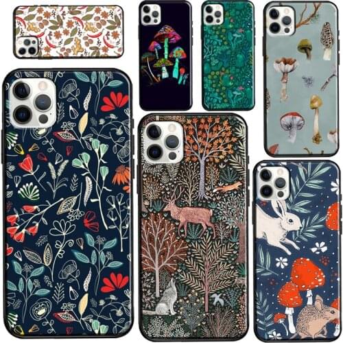 Wild Forest Animal Case For iPhone 12 Pro Max mini 6S 7 8 Plus SE 2020 Case For iPhone 11 Pro Max XS X XR