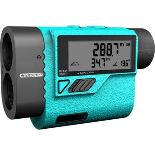 Distance Meter Monocular Laser 600-1500M Telescope Laser Rangefinder For Golf Hunting Laser Range Finder Mileseey PF3S New