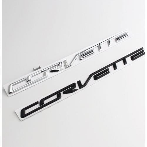 For 2014-2019 Chevrolet Corvette Stingray Z06 C7 Emblem Car Badge Sticker Decal