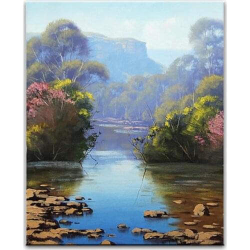 DONGMEI OIL PAINTING hand-painted oil painting high quality landscape art painting pictures DM-15102606