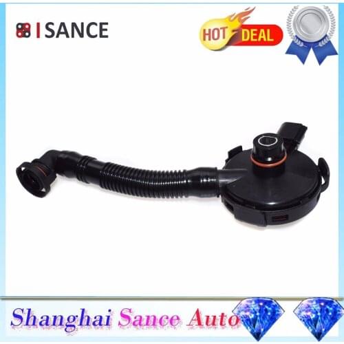ISANCE Engine PCV Crankcase Vent Valve 022103765A & 022 103 765A For VW Volkswagen Touareg 3.2L 4.2L 5.0L 4.9L V6 2004 2005 2006