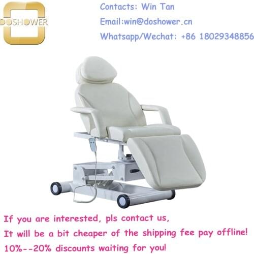 Electric massage spa beds fast shipping of chiropractic massage bed for electric massage bed facial